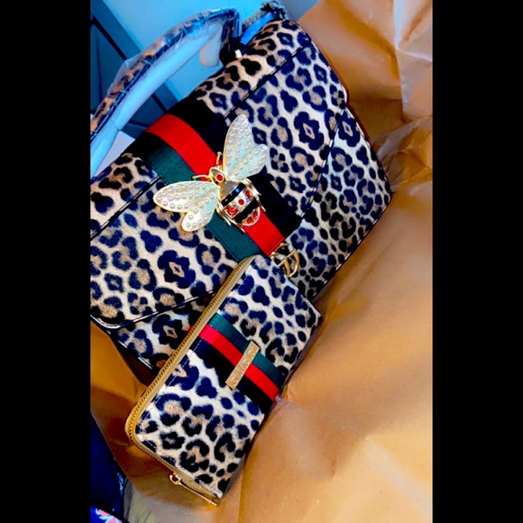 Gucci leopard bag - Picture 1 of 4